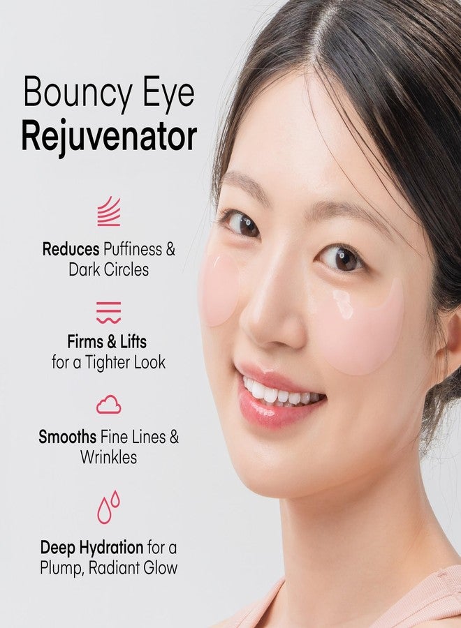 تيريز آند أونر لصقات العين من تيريز آند هونور، هيدروجيل الكولاجين والببتيد - 6 أزواج من أقنعة العين الكورية للعيون المنتفخة والهالات السوداء والتجاعيد والانتفاخات تحت العين - هدية مثالية للسفر وعيد الميلاد، هدية رائعة للنساء - Image 2